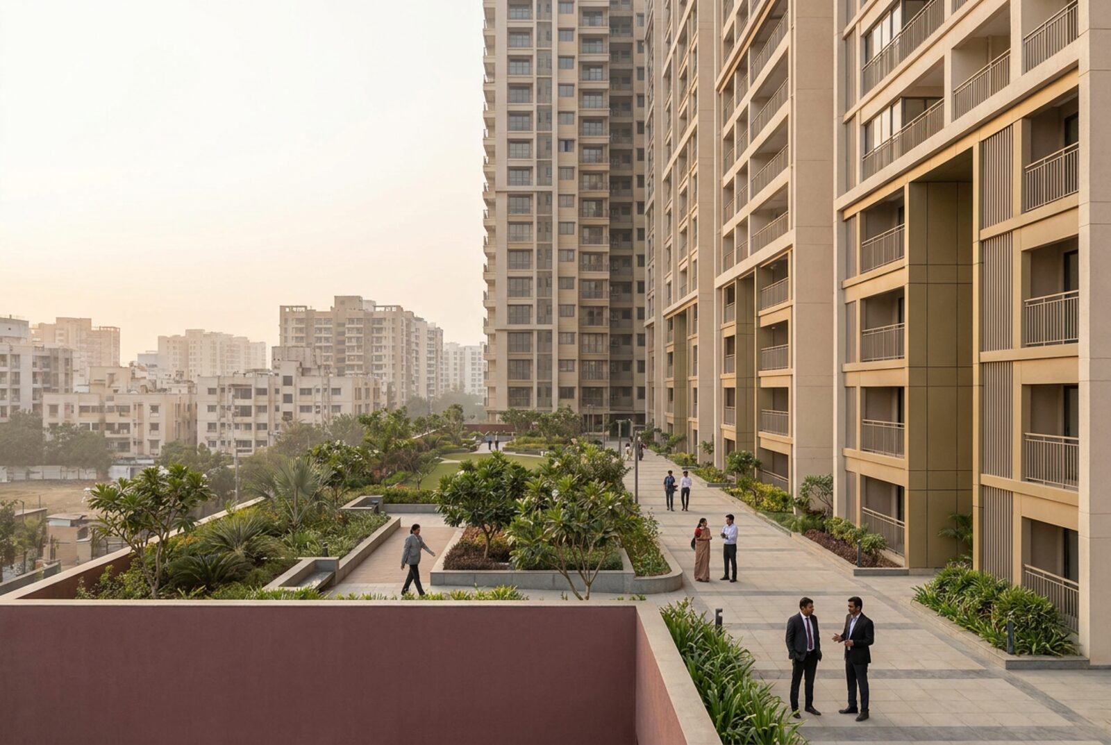 Large residential development in India